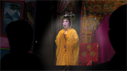 Street opera, actors, wayang, ghost festival